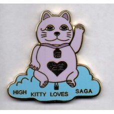 High Kitty Loves Saga Pink Cat Gold